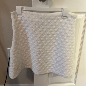 White spotted skirt